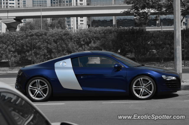 Audi R8 spotted in Dubai, United Arab Emirates