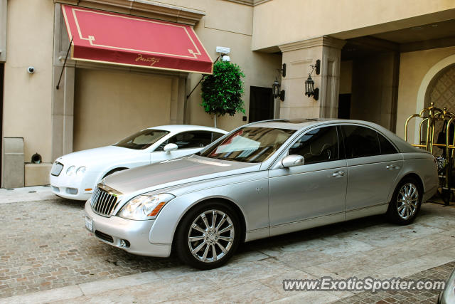 Mercedes Maybach spotted in Beverly Hills, California