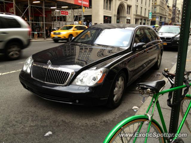 Mercedes Maybach spotted in Manhattan, New York