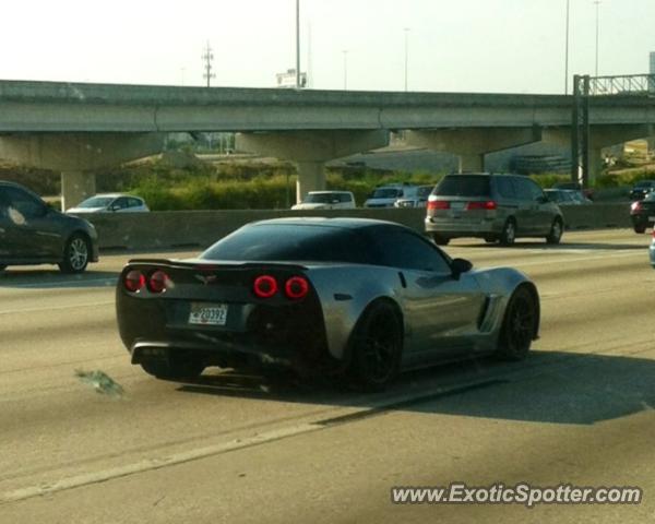 Chevrolet Corvette Z06 spotted in Houston, Texas