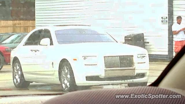 Rolls Royce Ghost spotted in Henderson, North Carolina