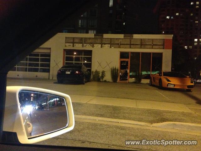 Lamborghini Gallardo spotted in Toronto, Canada