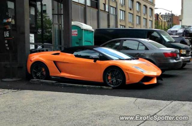 Lamborghini Gallardo spotted in New York City, New York