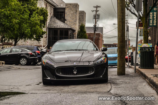 Maserati GranTurismo spotted in State College, Pennsylvania