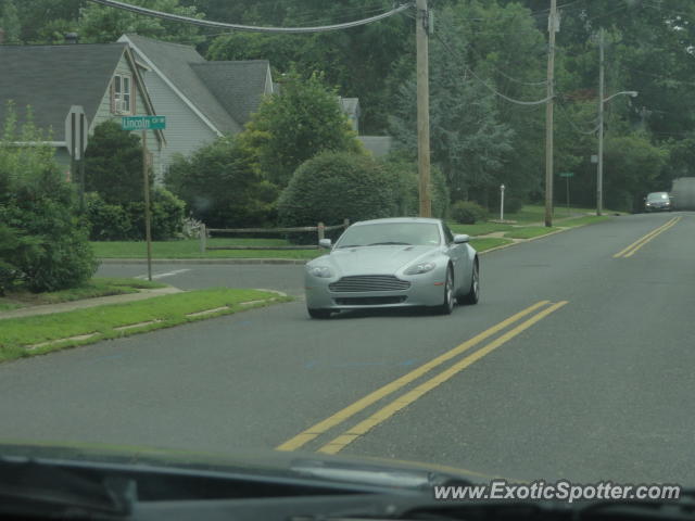 Aston Martin Vantage spotted in Red Bank, New Jersey