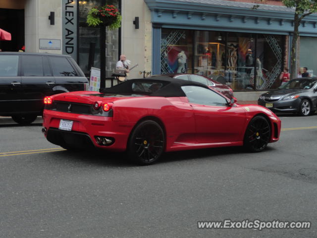 Ferrari F430 spotted in Red Bank, New Jersey