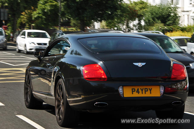 Bentley Continental spotted in York, United Kingdom