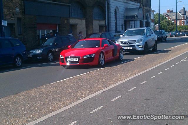 Audi R8 spotted in Great Yarmouth, United Kingdom