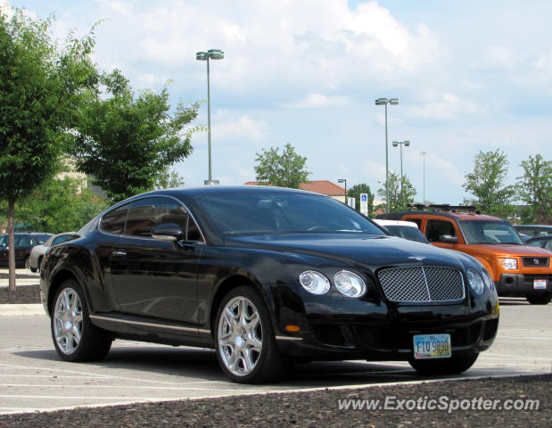 Bentley Continental spotted in Columbus, Ohio