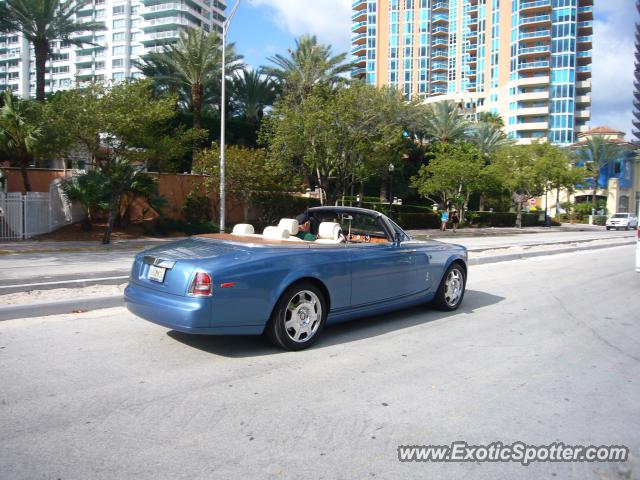 Rolls Royce Phantom spotted in Miami Beach, Florida