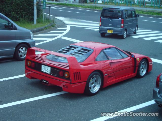 Ferrari F40 spotted in Yokohama, Japan