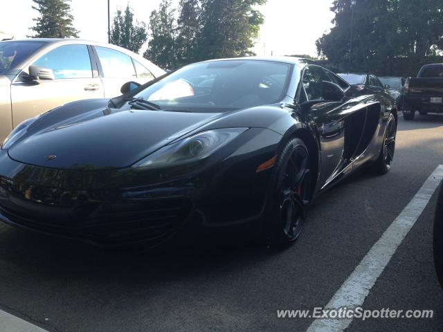 Mclaren MP4-12C spotted in Ancaster, Canada