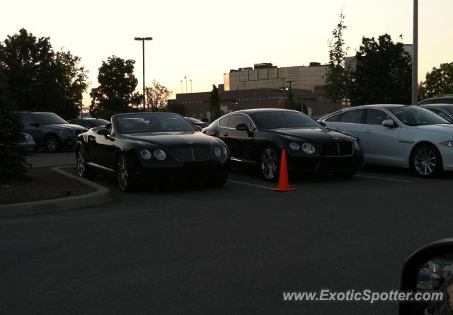 Bentley Continental spotted in Indianapolis, Indiana