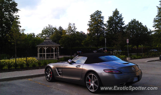 Mercedes SLS AMG spotted in London, Ontario, Canada