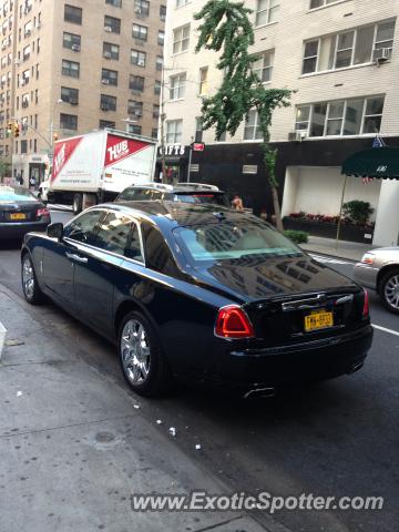 Rolls Royce Ghost spotted in New York City, New York