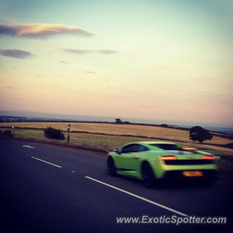 Lamborghini Gallardo spotted in Sheffield, United Kingdom