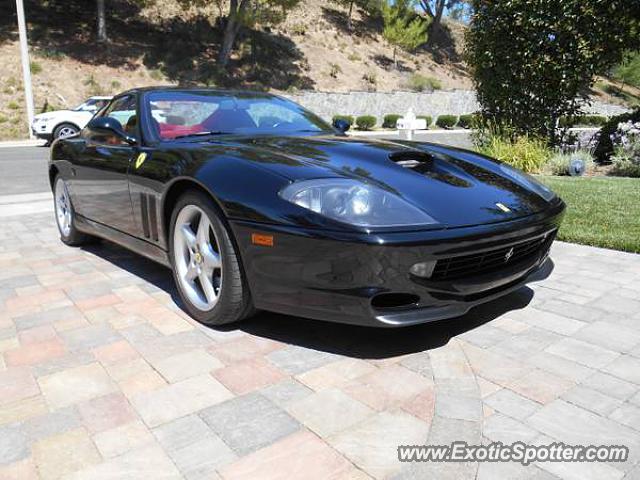 Ferrari 550 spotted in Los Angeles, California