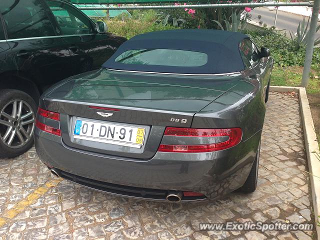 Aston Martin DB9 spotted in Vilamoura, Portugal