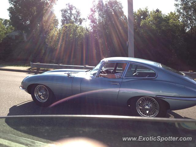 Jaguar E-Type spotted in Littleton, Colorado