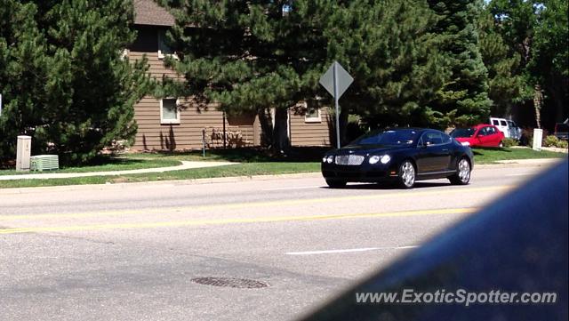 Bentley Continental spotted in Centennial, Colorado