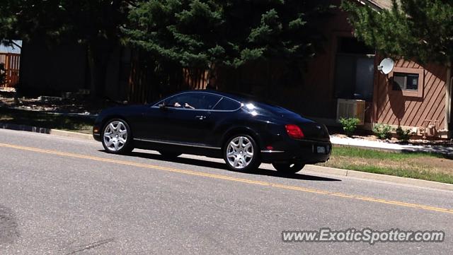 Bentley Continental spotted in Centennial, Colorado