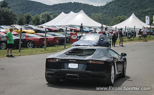 Lamborghini Aventador spotted in Lakeville, Connecticut