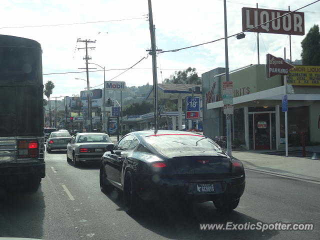 Bentley Continental spotted in Los Angeles, California