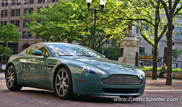 Aston Martin Vantage spotted in Indianapolis, Indiana