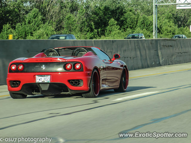 Ferrari 360 Modena spotted in Columbus, Ohio