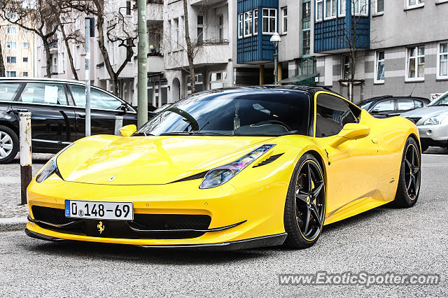 Ferrari 458 Italia spotted in Berlin, Germany