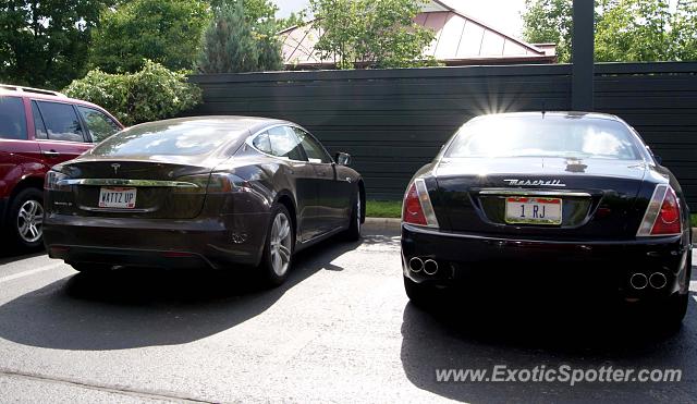 Maserati Quattroporte spotted in New Albany, Ohio