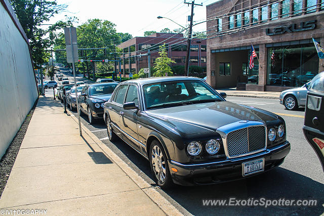 Bentley Arnage spotted in Greenwich, Connecticut