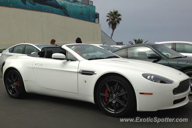 Aston Martin Vantage spotted in Laguna Beach, California
