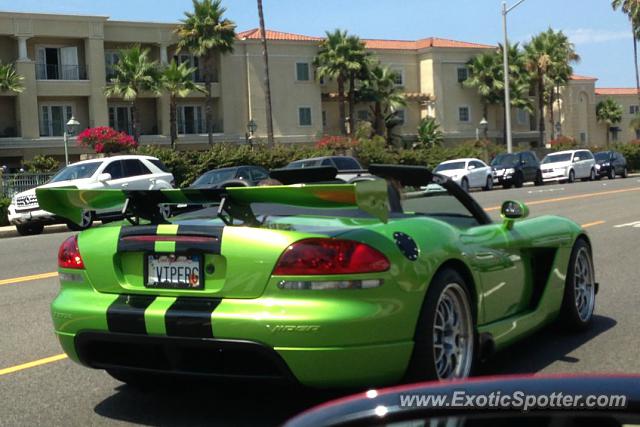 Dodge Viper spotted in Laguna Beach, California