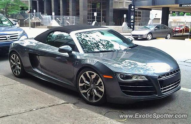 Audi R8 spotted in Montreal, Canada