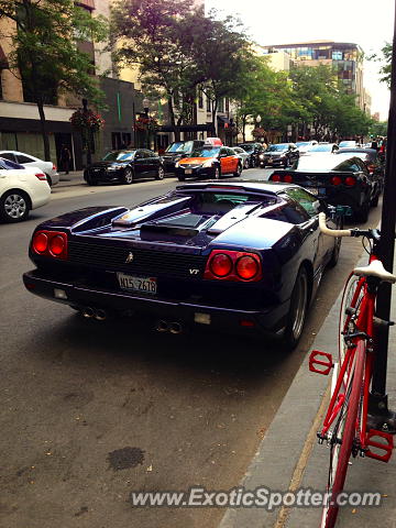 Lamborghini Diablo spotted in Chicago, Illinois