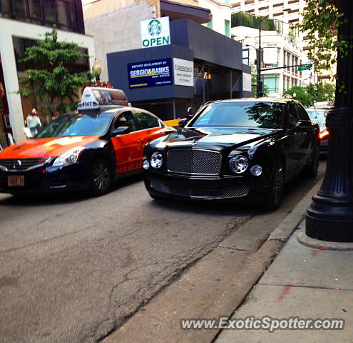 Bentley Mulsanne spotted in Chicago, Illinois