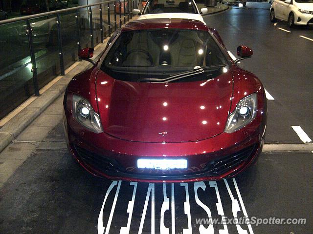 Mclaren MP4-12C spotted in Sydney, Australia