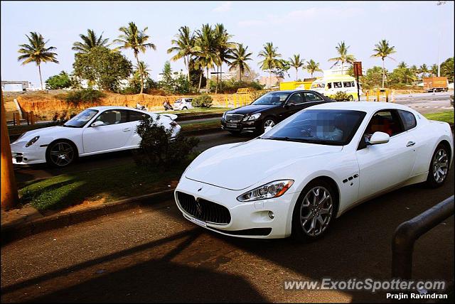 Maserati GranTurismo spotted in Bangalore, India