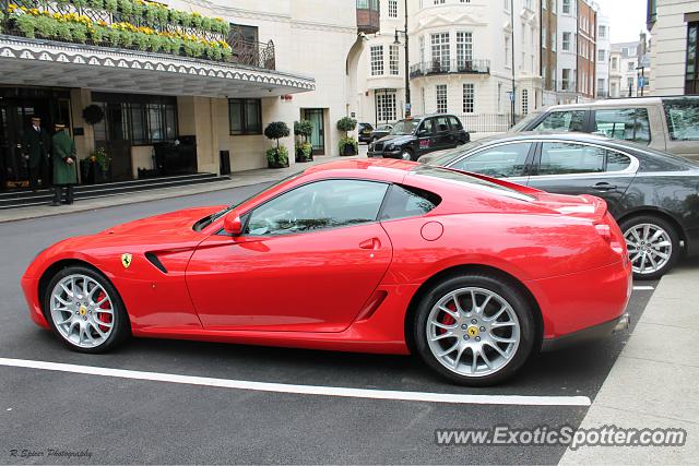 Ferrari 599GTB spotted in London, United Kingdom