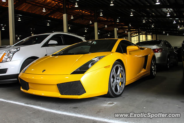 Lamborghini Gallardo spotted in Del Mar, California