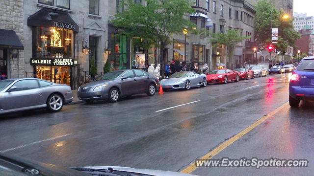 Ferrari 458 Italia spotted in Montreal, Canada