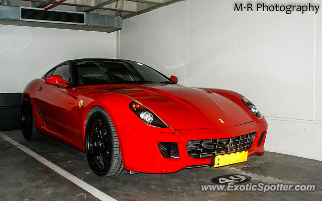 Ferrari 599GTB spotted in Sandton, South Africa