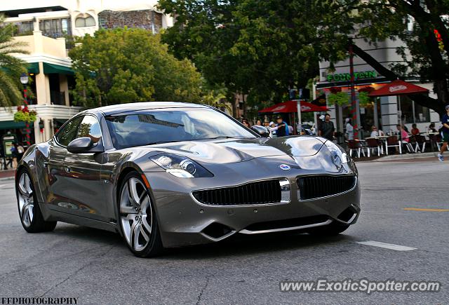 Fisker Karma spotted in Coconut Grove, Florida