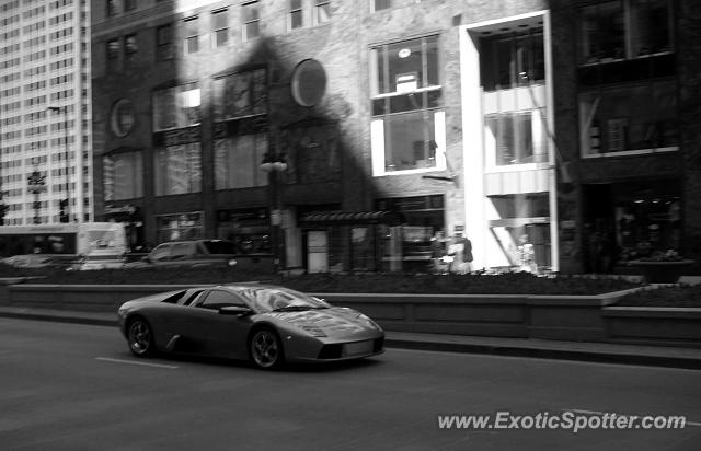 Lamborghini Murcielago spotted in Chicago, Illinois