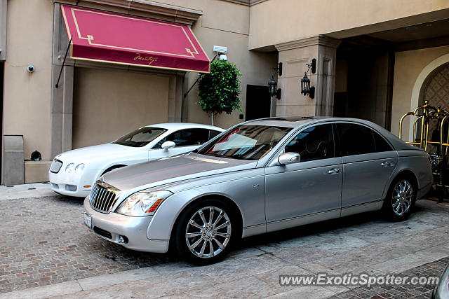 Mercedes Maybach spotted in Beverly Hills, California