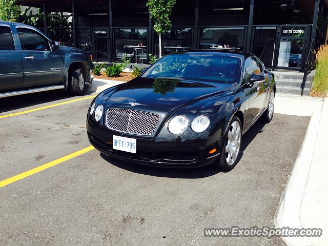 Bentley Continental spotted in London Ontario, Canada