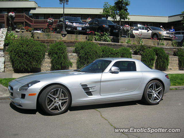 Mercedes SLS AMG spotted in Ashland, Oregon