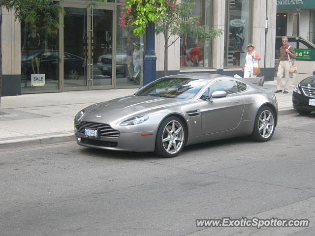 Aston Martin Vantage spotted in Toronto, Canada