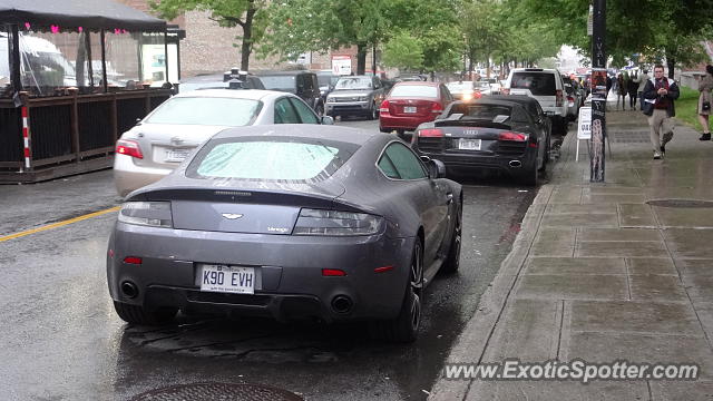 Aston Martin Vantage spotted in Montreal, Canada